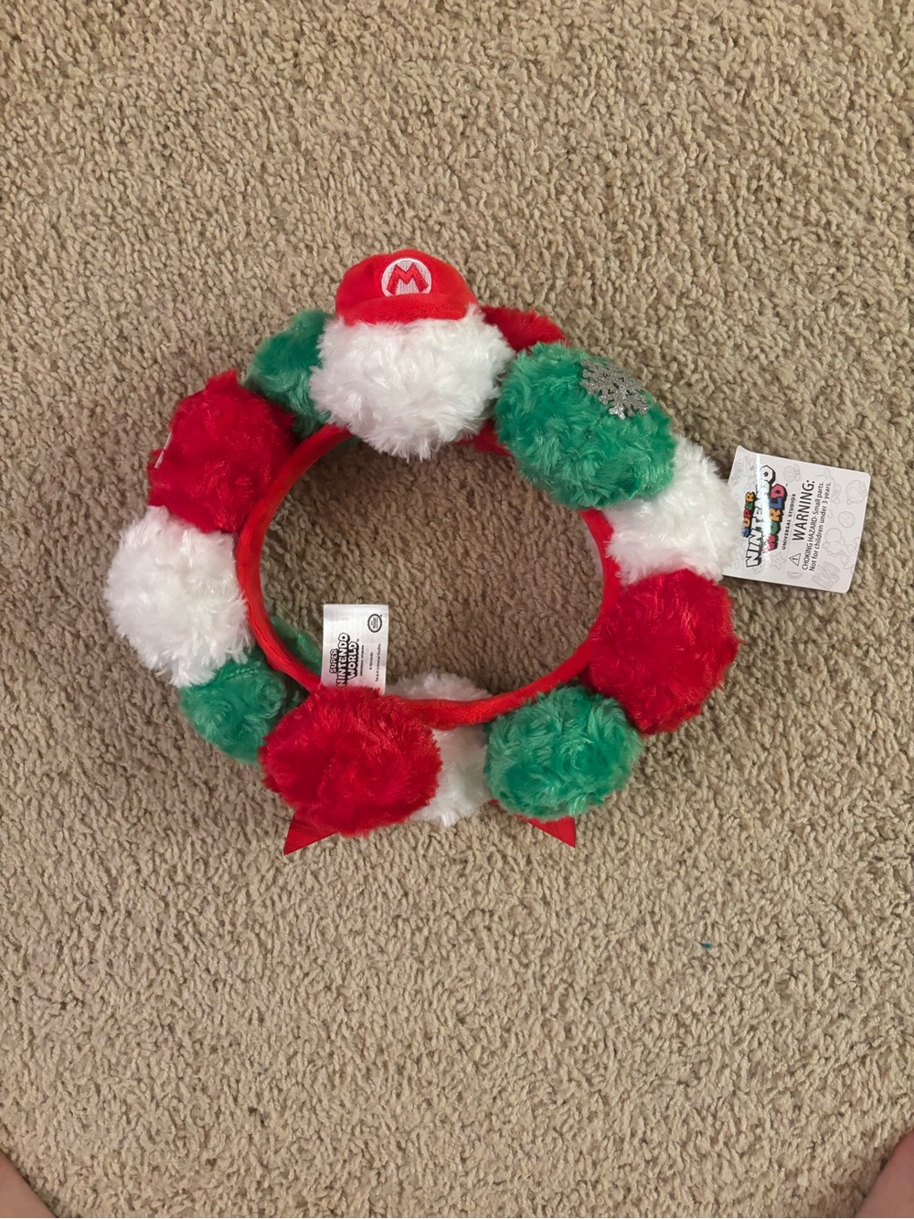 Mario Christmas Wreath